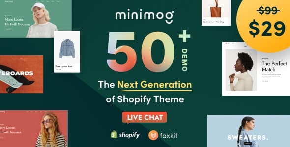 Minimog - The Next Generation Shopify Theme